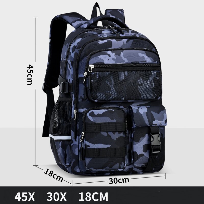 School Backpack Factory - OEM Multi-layer Waterproof Student Bag