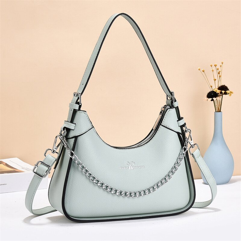 Women Crossbody Bag Factory - OEM Chain PU Leather Fashion Bag