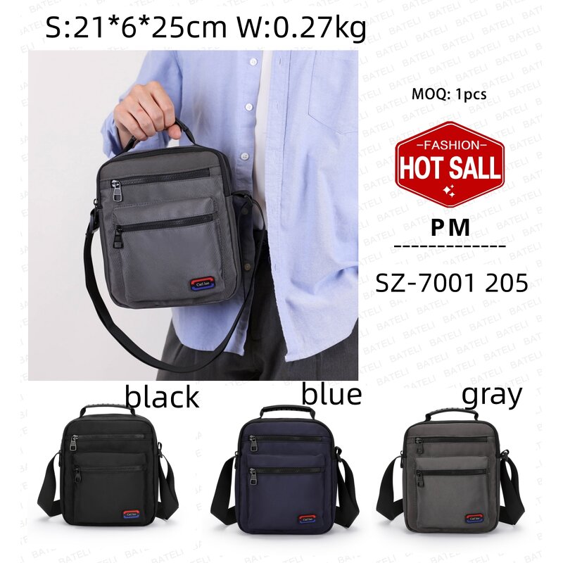 Men's Crossbody Bag Factory - OEM Leisure Multi Wear Resistant Bag