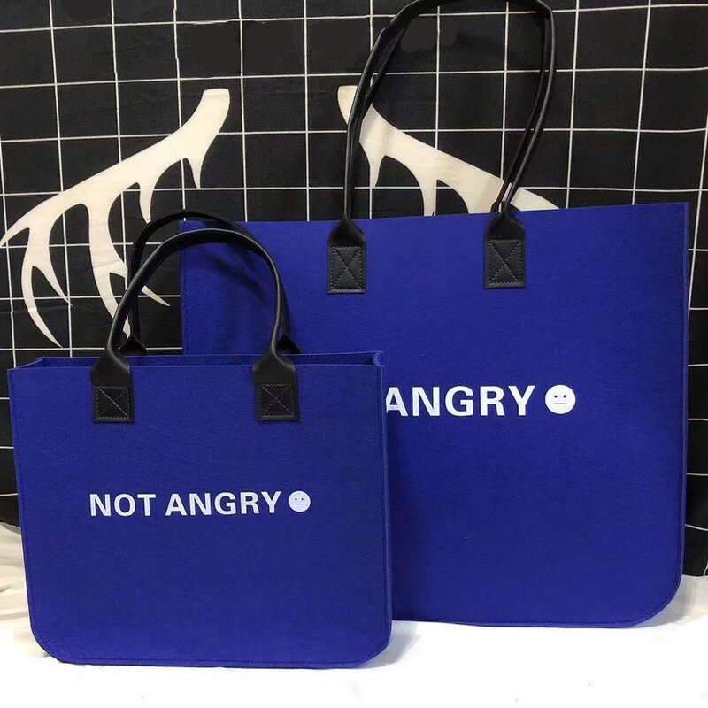 Felt Tote Bag Factory - Bulk Custom Shopping Extra Large Tote