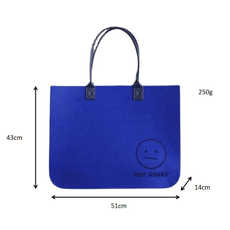 Felt Tote Bag Factory - Bulk Custom Shopping Extra Large Tote