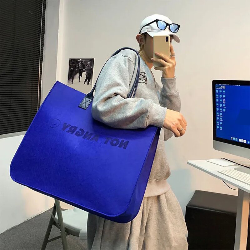 Felt Tote Bag Factory - Bulk Custom Shopping Extra Large Tote