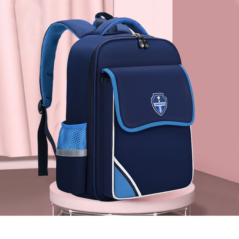 School Backpack Factory - OEM Lightweight Ridge Protection Boy Bag