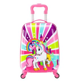 Kids Trolley Bag Factory - Bulk Cartoon Images 3D Print Suitcase