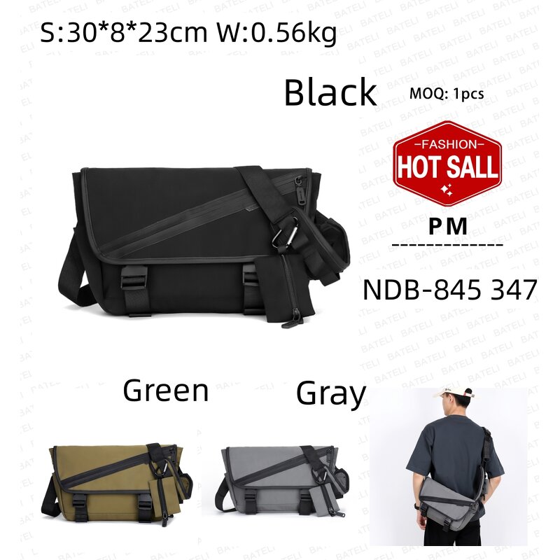 Men's Crossbody Bag Factory - OEM Waterproof Large Capacity Shoulder