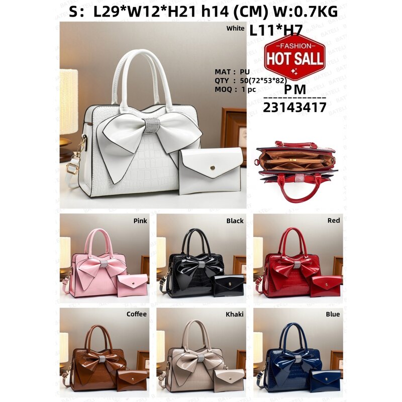 Women's Handbag Manufacturer - OEM PU Leather Casual Lady Bag