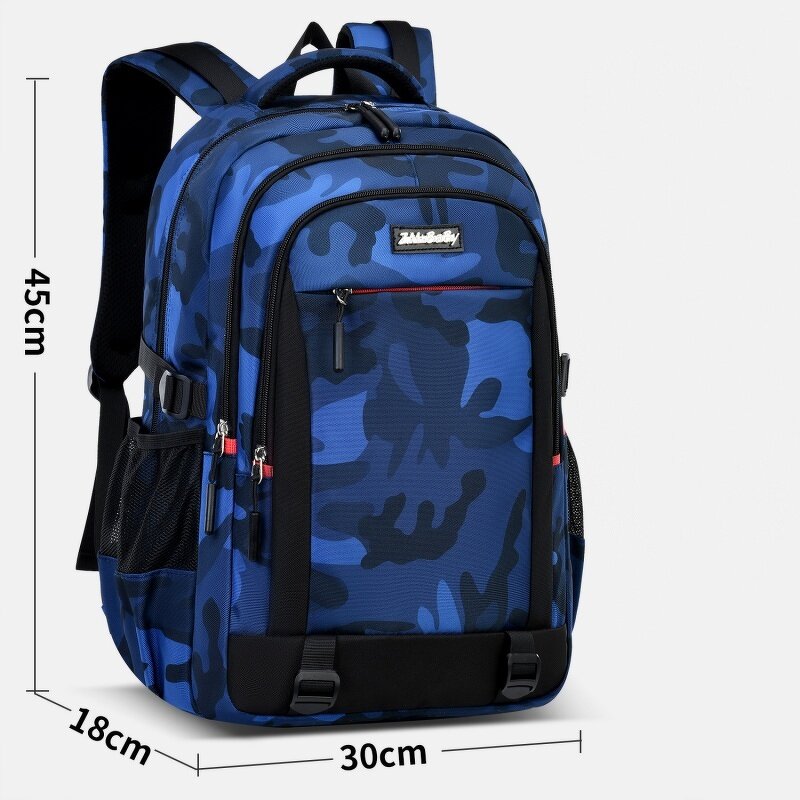 Student Backpack Manufacturer - OEM Large Capacity Trend Schoolbag