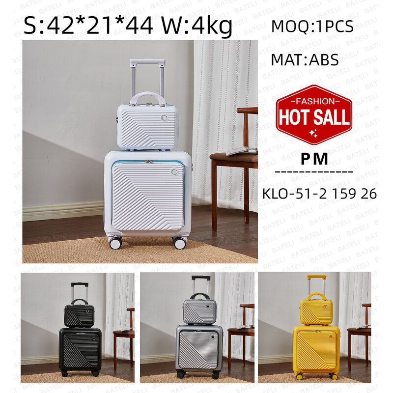 Travel Suitcase Factory - OEM 18 Inch Female Boarding Case