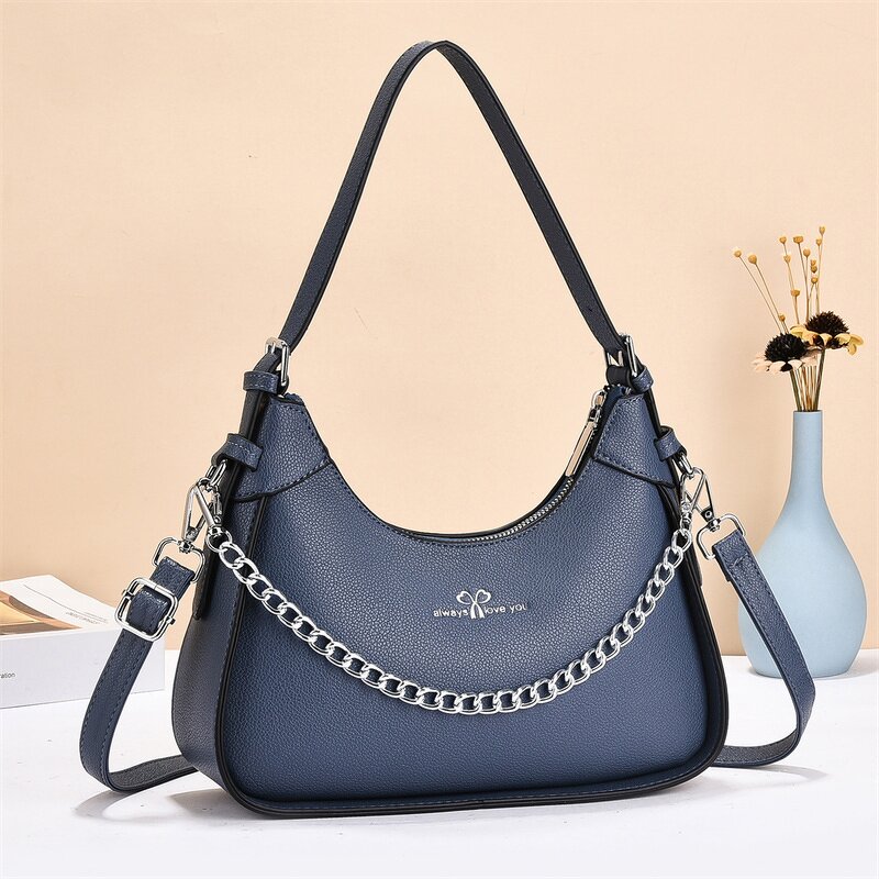 Women Crossbody Bag Factory - OEM Chain PU Leather Fashion Bag