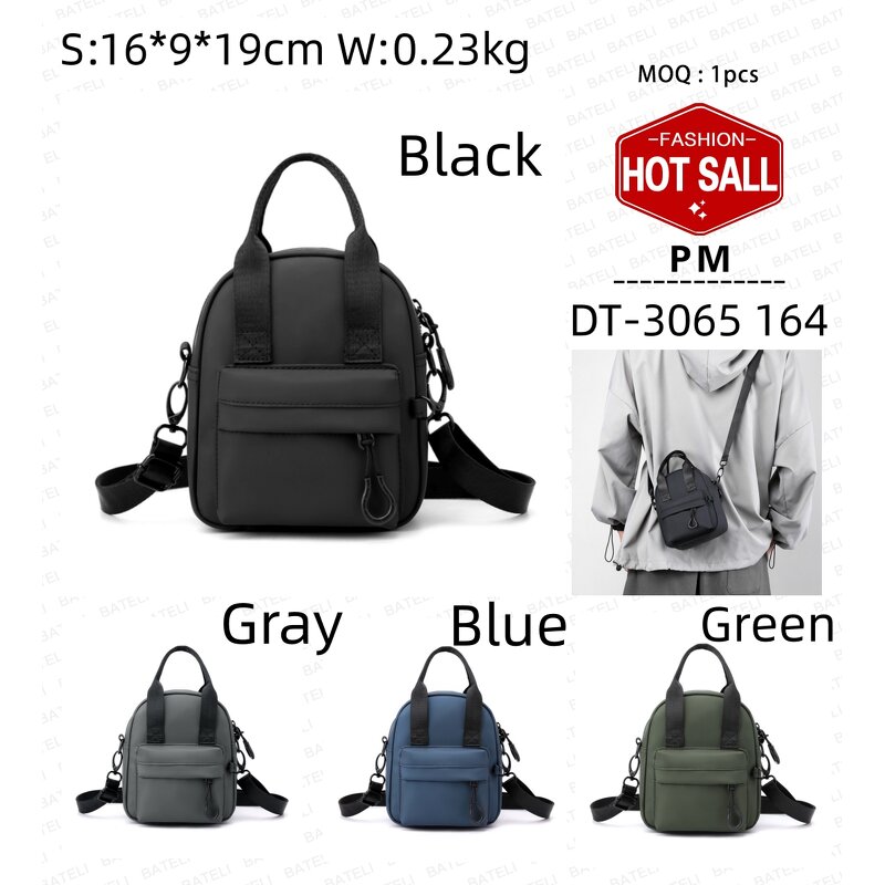 Men's Crossbody Bag Factory - OEM Portable Casual Nylon Fashion Bag