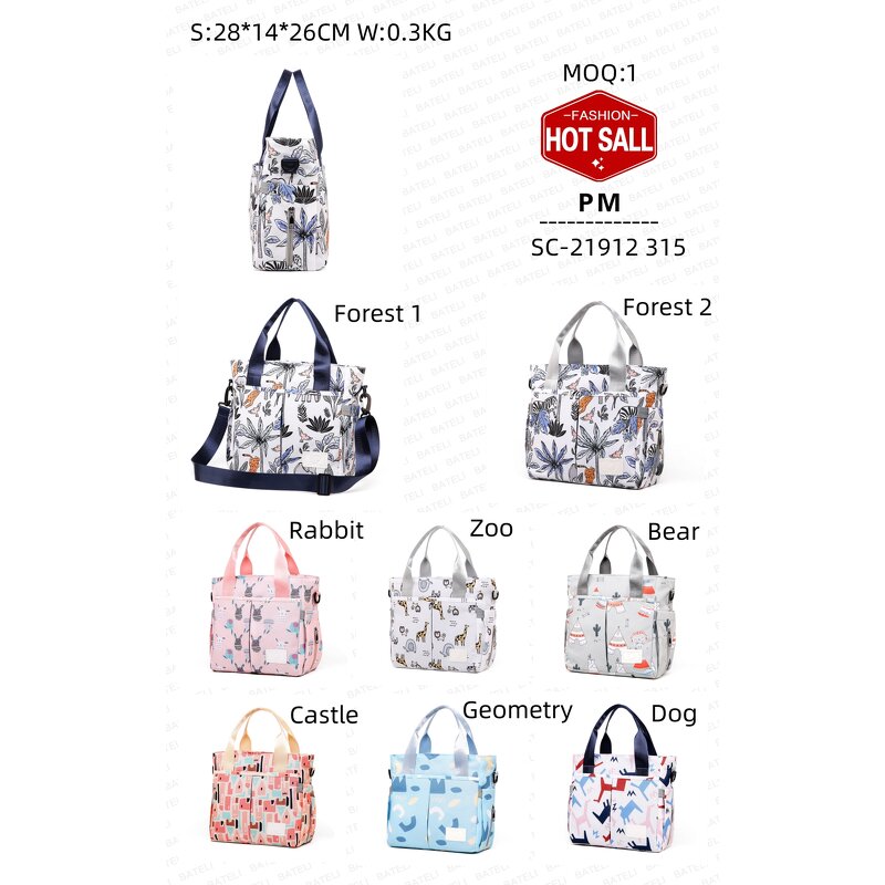 Mommy Bag Factory - OEM Cartoon Printing Waterproof Baby Bag