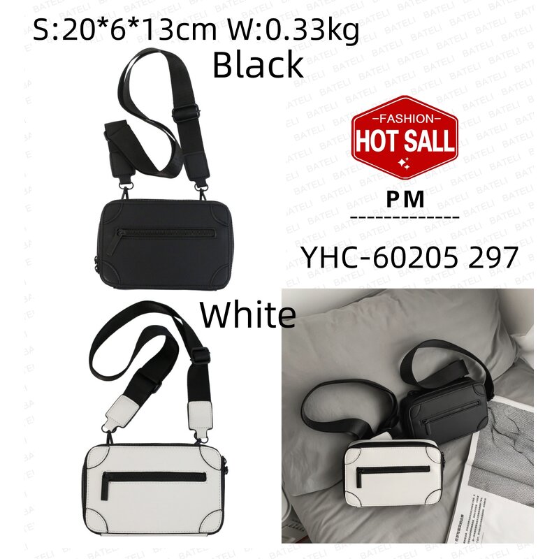 Men's Crossbody Bag Factory - OEM Waterproof Soft Leather Casual Bag