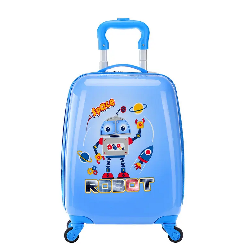 Kids Trolley Bag Factory - Bulk Cartoon Images 3D Print Suitcase