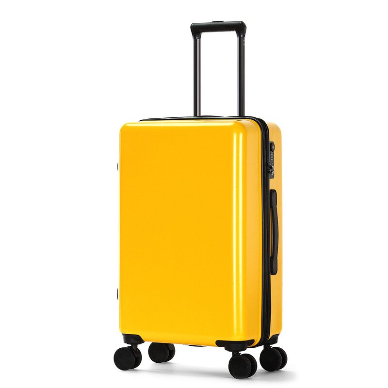 Pure Color Suitcase Factory - OEM 18 Inch Contracted Pull Rod Box