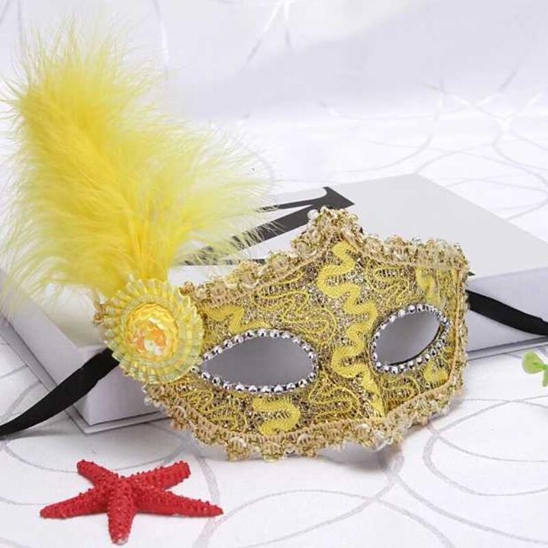 Feather Mask Factory - OEM Halloween Christmas Party Princess Makeup