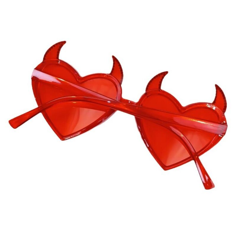 Devil Horns Sunglasses Factory - OEM Heart Red Funny Halloween Cosplay