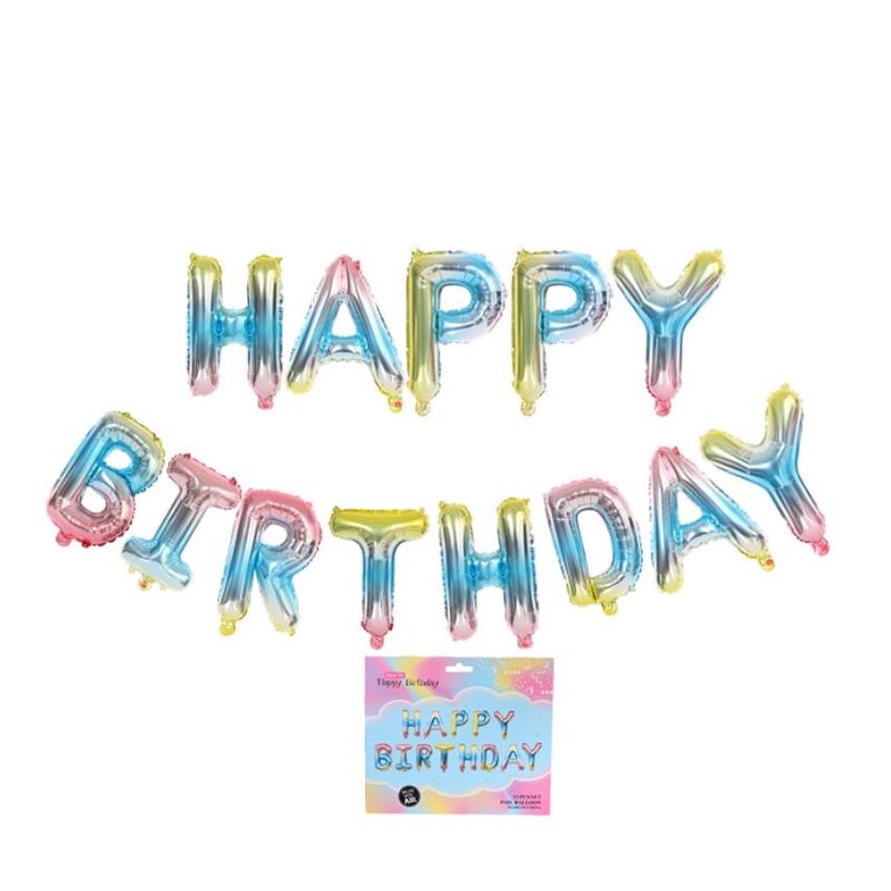 Birthday Balloons Factory - OEM 16 Inch Mylar Foil Letters Party Decor