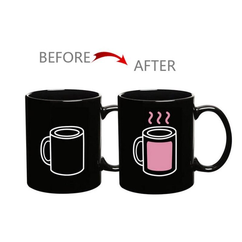 Ceramic Mug Factory - OEM Color Changing Heat Sensitive Magic Cup
