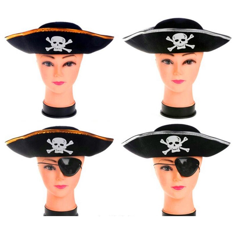 Pirate Hat Factory - OEM Buccaneer Costume Role Play Halloween Props