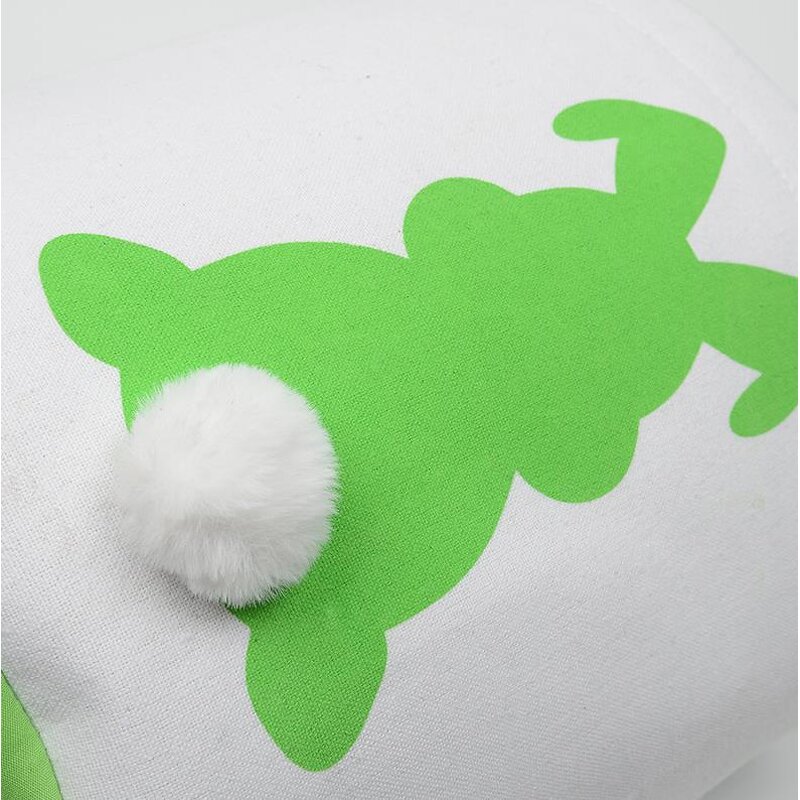 Easter Basket Factory - OEM Bunny Canvas Jute Burlap Hunt Bucket Tote