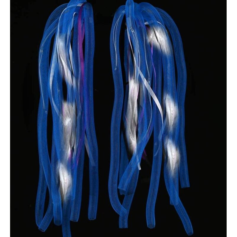 Led Headband Factory - OEM Flash Noodle Hair Hoop Glow Braids Headdress