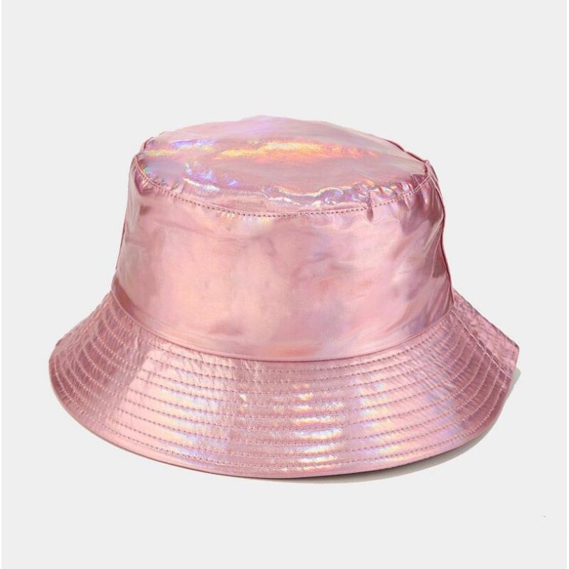 Fisherman Hat Factory - OEM Unisex Laser Metallic Holographic Bucket Cap