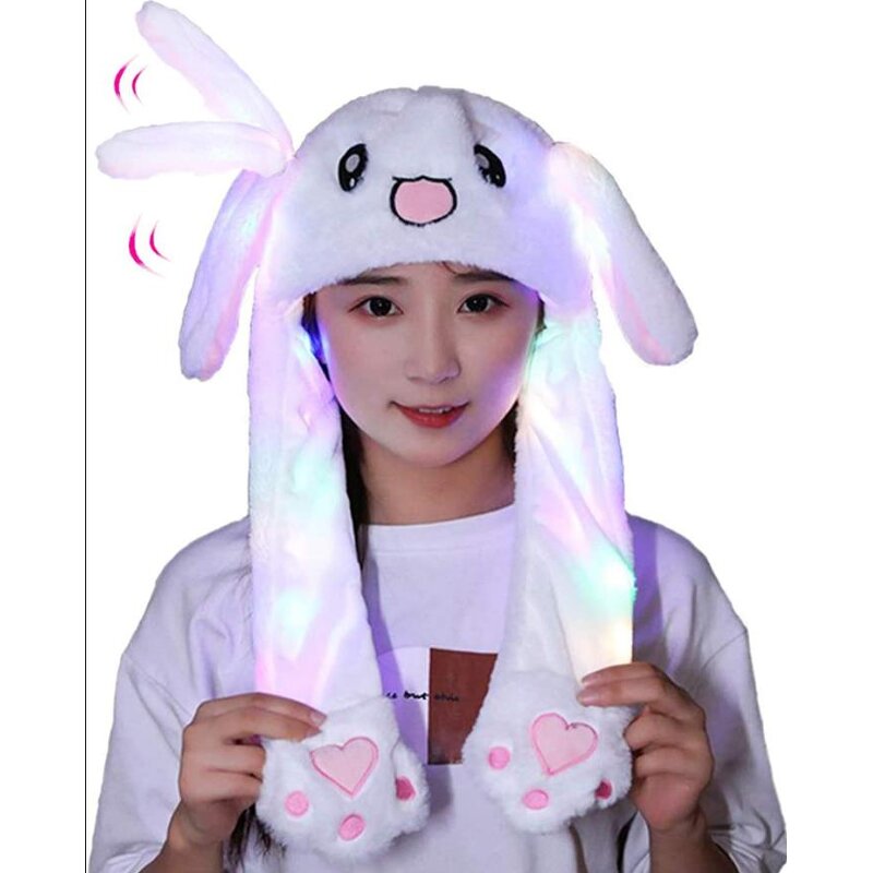 Christmas Hat Factory - OEM Glowing Bear Monster Led Moving Ears Cap