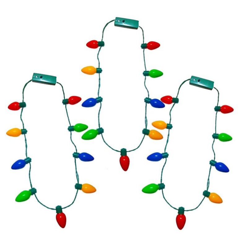 Light up Necklace Factory - OEM Bulb Christmas Halloween Party Favors