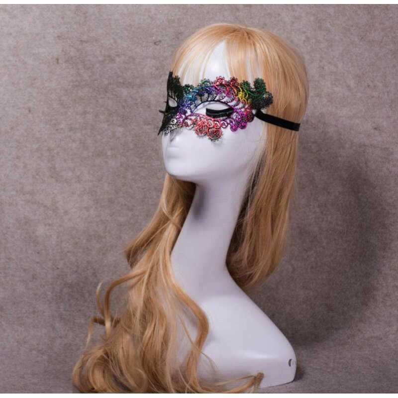 Masquerade Mask Factory - OEM Metallic Lace Women Party Sexy Eyemasks