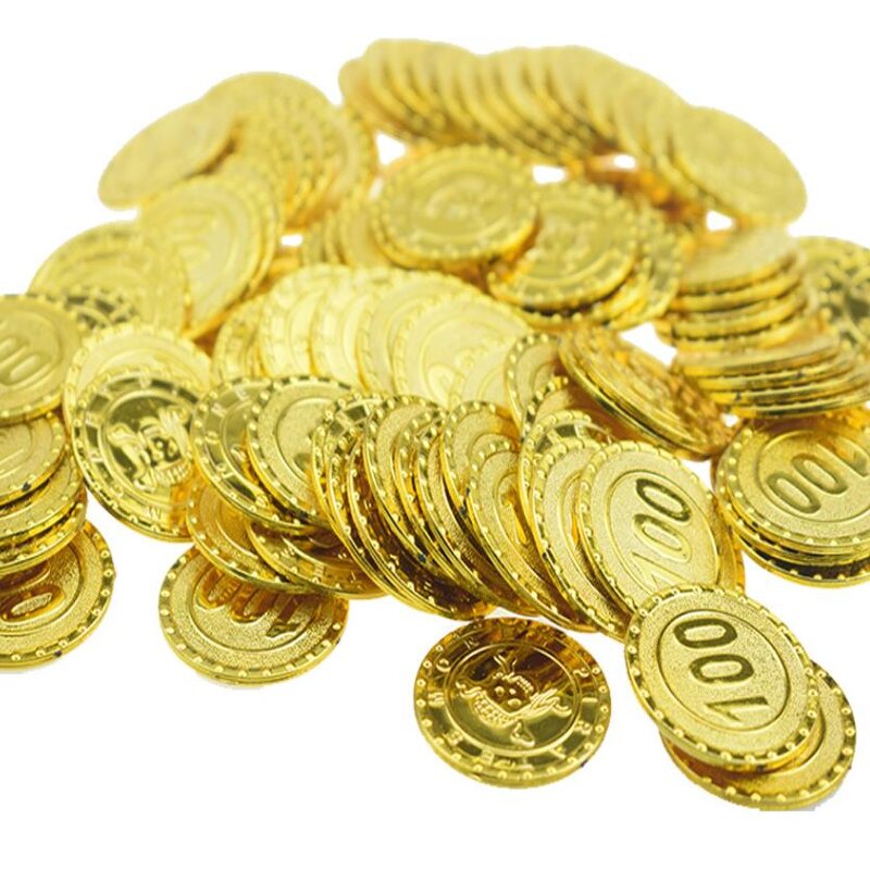 Pirate Coins Factory - Bulk Gems Jewels Party Decorations Halloween Hunt