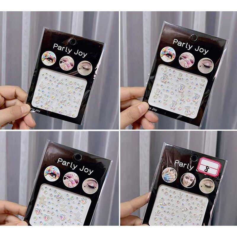 Rhinestone Stickers Factory - OEM Eye Body Face Gems Self Adhesive