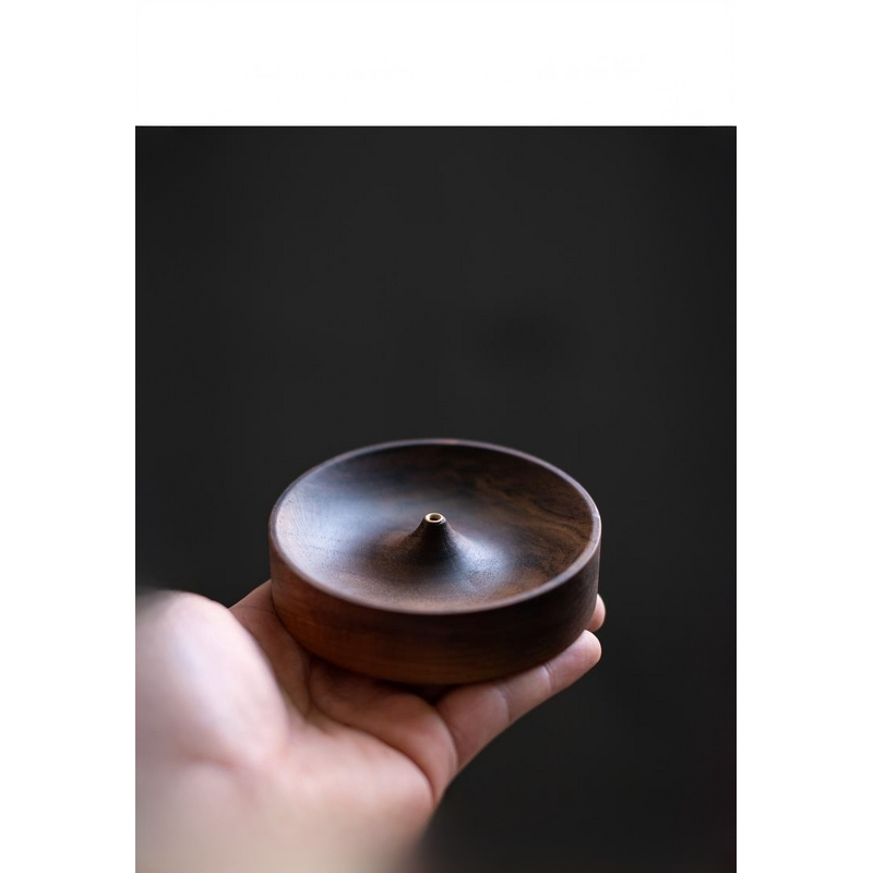 Incense Holder Factory - OEM Wooden Base Plate Ash Catcher Burner