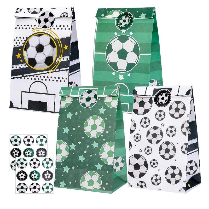 Soccer Party Bags Factory - OEM Football Theme Birthday Baby Shower