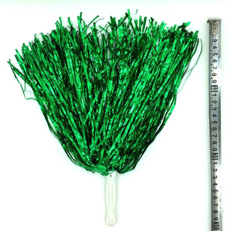 Cheerleading Pom Poms Factory - OEM Kids Metallic Foil Hand Flowers Baton