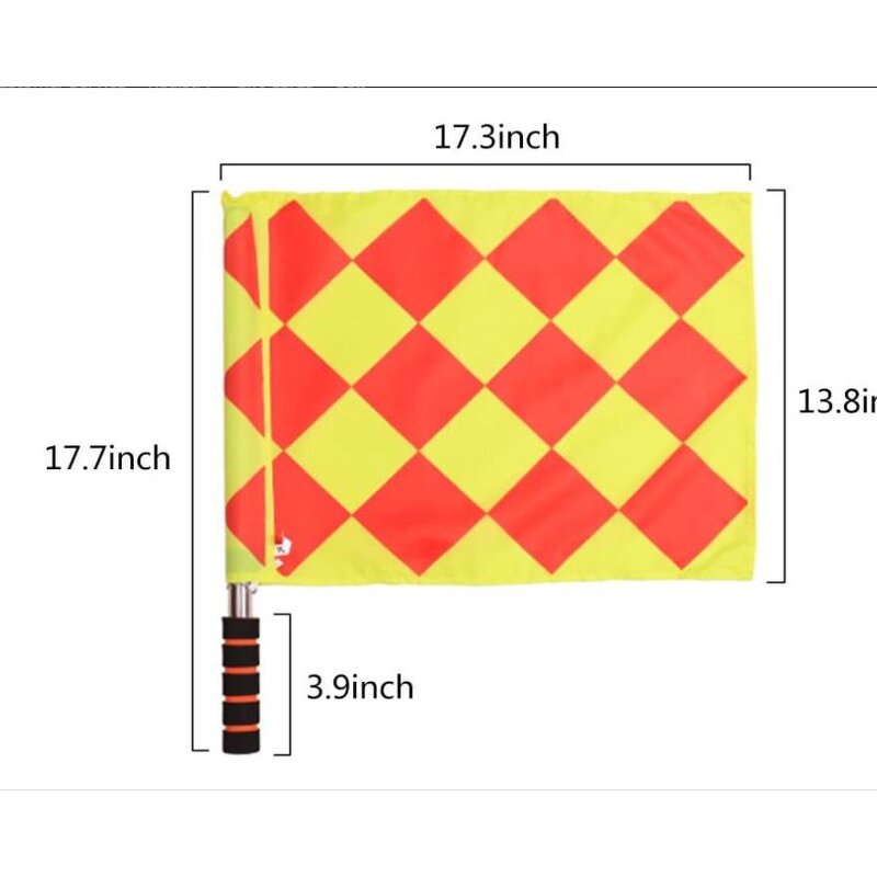 Referee Flag Factory - OEM Match Linesman Flags Stainless Steel Pole