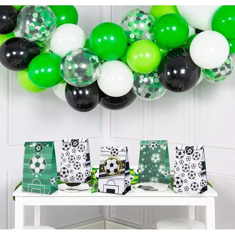 Soccer Party Bags Factory - OEM Baby Shower Kids Football Theme Treats
