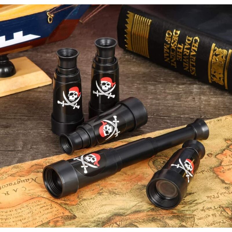 Pirate Telescope Factory - OEM Plastic Mini Spyglass Treasure Hunt Toy