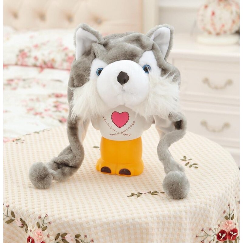 Plush Animal Hat Factory - OEM Furry Warmer Polyester Fun Dress-up Caps