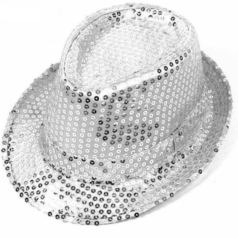 Jazz Hat Factory - OEM Sequins Retro Disco Dancing Western Cosplay