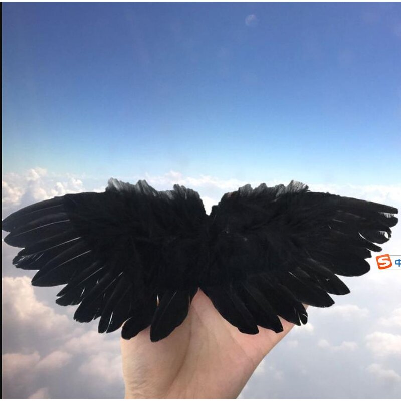 Angel Wings Ornament Factory - OEM Mini Feather Wing Princess Doll Prop