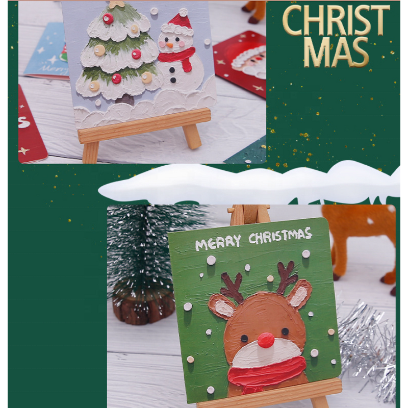 Christmas Cards Factory - OEM Merry Xmas Greeting Cards with Envelope