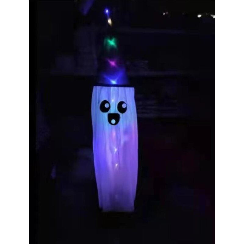 Ghost Hat Decor Factory - OEM Light up Hanging Flying White LED Lawn