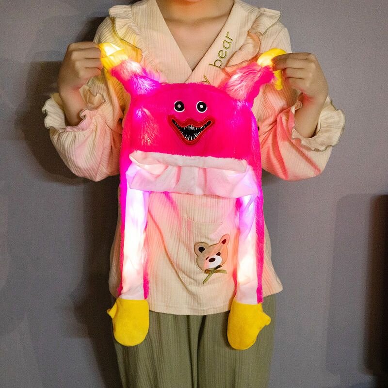 Christmas Hat Factory - OEM Glowing Bear Monster Led Moving Ears Cap