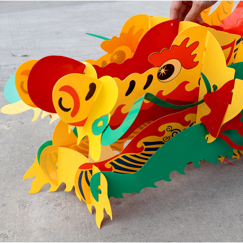 Dragon Garland Factory - OEM 3D Chinese New Year Lantern Decoration