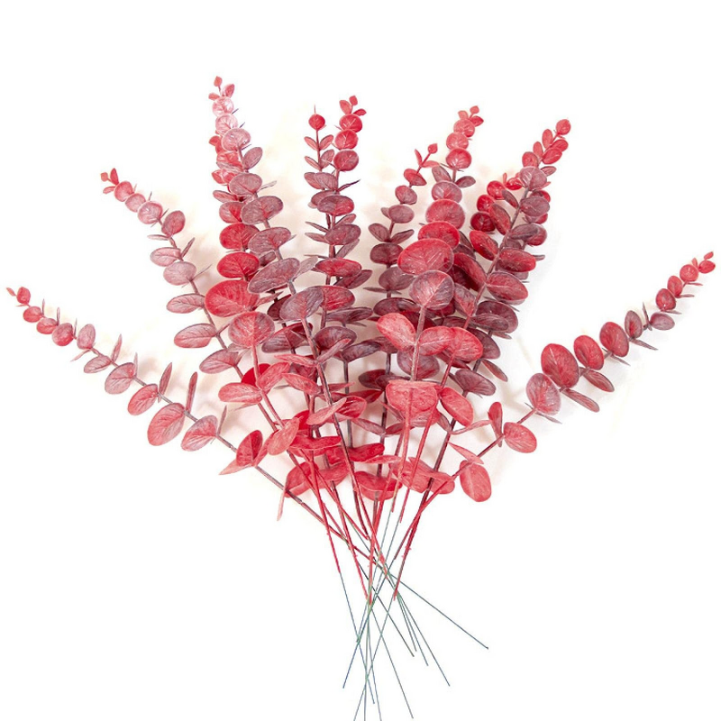 Artificial Eucalyptus Stems Factory - OEM DIY Bouquet Wedding Decor