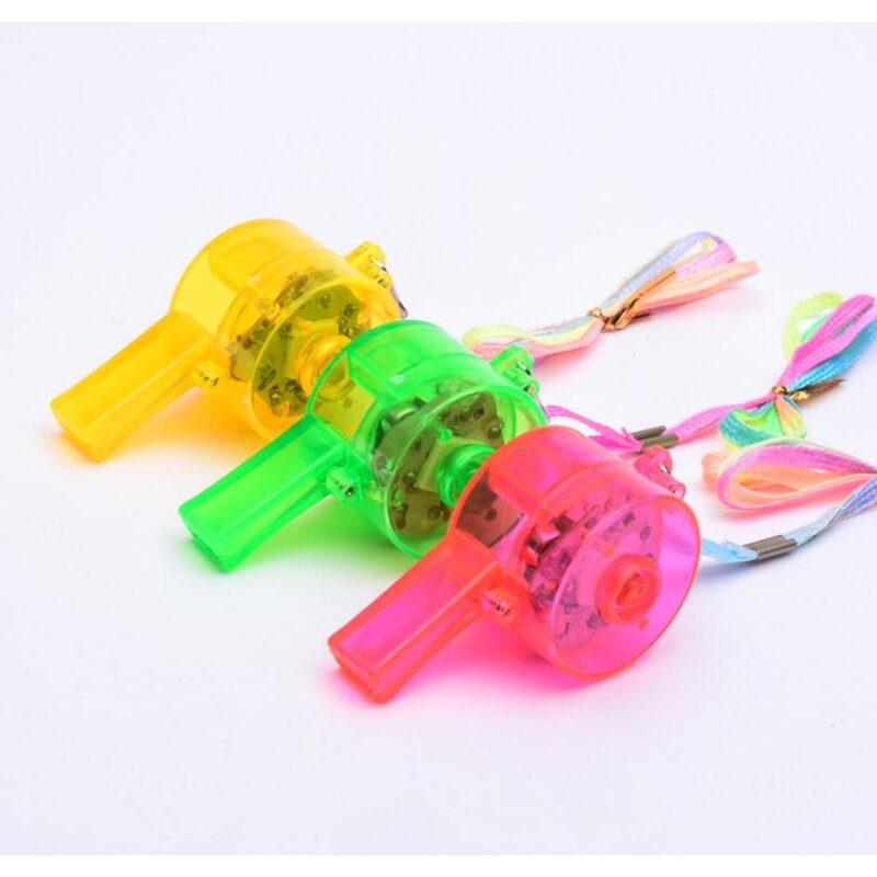 Led Whistle Factory - OEM Light up Flashing Pendant Lanyard Noiser