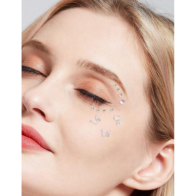 Rhinestone Stickers Factory - OEM Eye Body Face Gems Self Adhesive