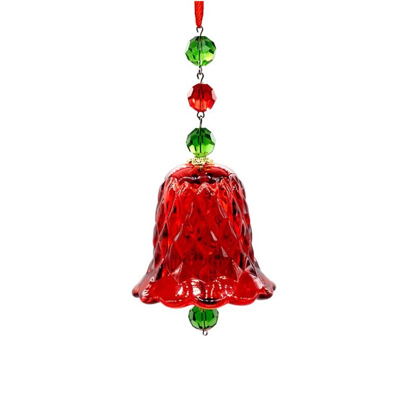 Wind Chimes Factory - OEM Crystal Beads Bell Window Christmas Tree