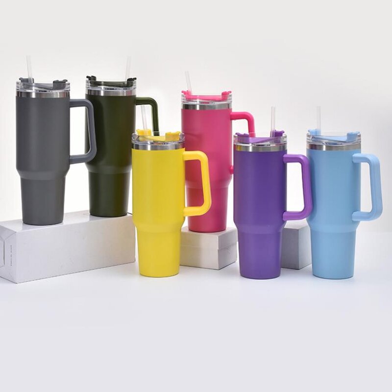 Tumbler Factory - OEM 40oz Insulated Stainless Steel Coffee Mug with Lid