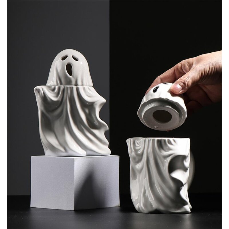 Ceramic Mugs Factory - OEM Ghost Novelty Halloween Coffee Tea Cup